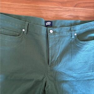 Lands' End Green Pants